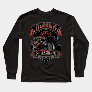 Choppers garage Long Sleeve T-Shirt